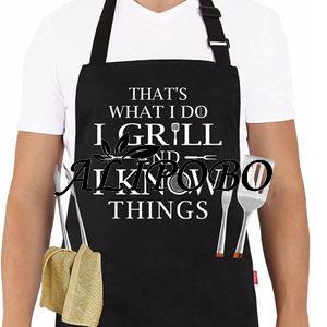 BBQ Apron - Heavy Duty Adjustable Apron with Pockets for Cooking, Grilling BBQ Apron - Heavy Duty Adjustable Apron with Pockets for Cooking, Grilling