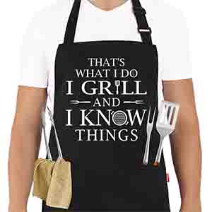 ALIPOBO Funny Grilling Aprons for Men