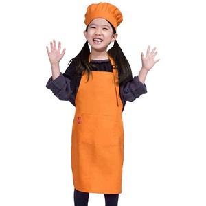 Apron For Kids Kitchen With Pockets.72.3 1 